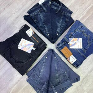 wood machine ankle fit cross pocket jeans pant