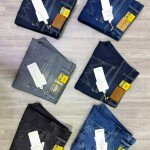 wood machine big size jeans pant