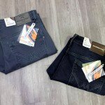 Wood machine Ankle Fit Jeans