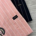 logoff cotton oxford stripes shirt
