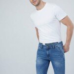 Wood machine Balloon fit Jeans pant