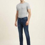 Wood machine Balloon fit Jeans pant