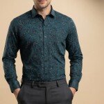 chain craft cotton printed shirt