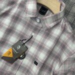 logoff cotton oxford checks shirt