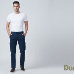duster blue cargo jeans pant