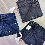 Wood machine Ankle Fit Jeans