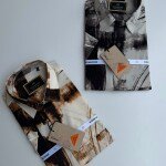 wood machine rayon fabric shirt