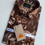 wood machine rayon fabric shirt