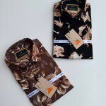 wood machine rayon fabric shirt