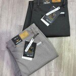 black letter ankle fit cotton pant