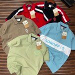 logoff polo neck t shirt