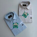 wood machine cotton linen shirt