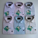wood machine cotton linen shirt