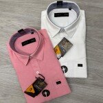 logoff cotton oxford plain shirt