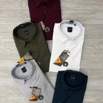 LOGOFF OXFORD LYCRA SHIRT
