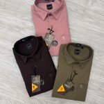 LOGOFF OXFORD LYCRA SHIRT