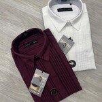logoff imported self stripes shirt