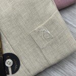 logoff linen plain shirt