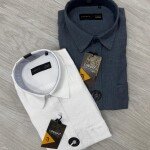 logoff linen plain shirt