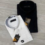 logoff linen plain shirt