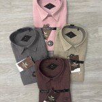 black letter imported linen shirt