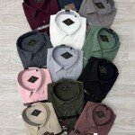 black letter imported linen shirt