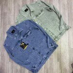 black letter premium denim jacket
