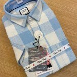 chain craft half sleeve brush checks shirt