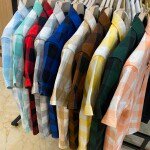 chain craft half sleeve brush checks shirt