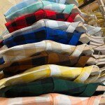 chain craft half sleeve brush checks shirt