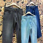 carbon plus twill baggy jeans pant