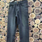 carbon plus twill baggy jeans pant