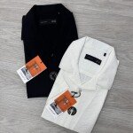 logoff imported popcorn fabric shirt