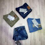 Wood machine Ankle Fit Jeans