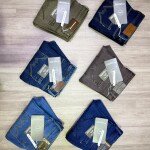 Wood machine Ankle Fit Jeans