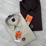 logoff imported self stripes shirt