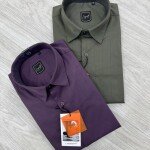 logoff imported self stripes shirt