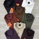 logoff imported self stripes shirt