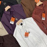 logoff imported self stripes shirt