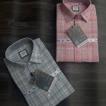 chain craft cotton oxford checks shirt