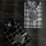 chain craft cotton oxford checks shirt