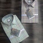 chain craft cotton oxford checks shirt