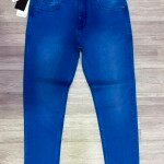 black letter ankle fit jeans pant