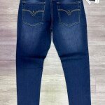 black letter ankle fit jeans pant