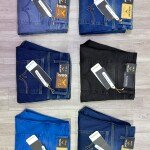 black letter ankle fit jeans pant