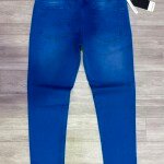 black letter ankle fit jeans pant