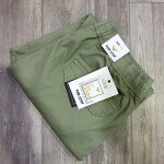 black letter cargo cotton pant