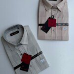 s squere cotton printed shirt