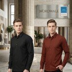 word wale plain lycra shirt