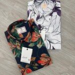 logoff digital printed shirt